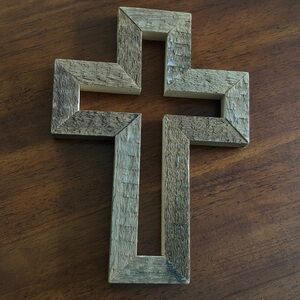Rustic Handmade Barnwood Cross